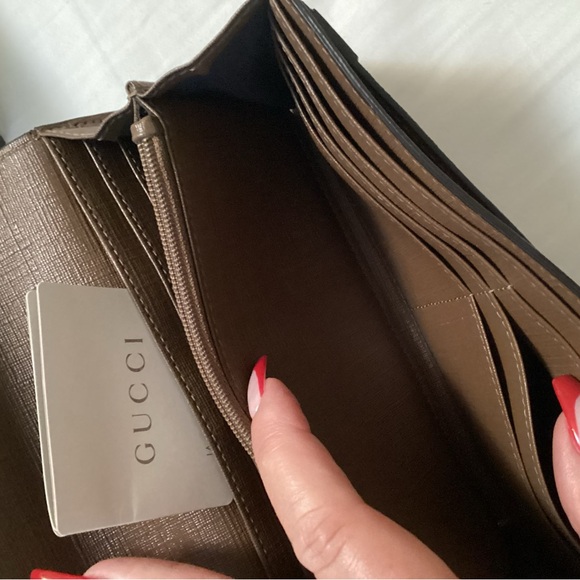 authentic gucci long wallet. - Picture 5 of 12